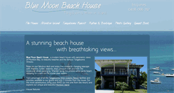 Desktop Screenshot of moretonbeachhouse.com.au